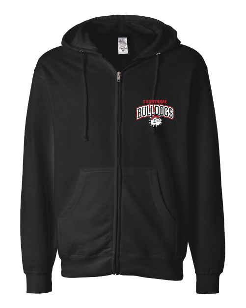 New Bulldog Zip-Up – Independent Trading Co. (Embroidery/Twill) - Image 4