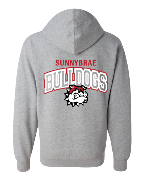 New Bulldog Zip-Up – Independent Trading Co. (Embroidery/Twill) - Image 3